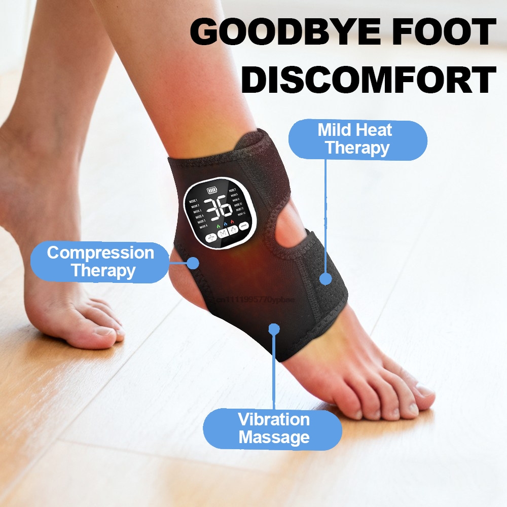 Ems Foot Massager - Elektrikli Ayak Bileği Masaj Aleti EMS