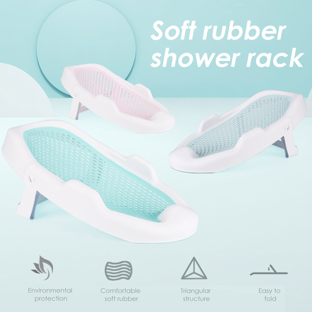 Bamboo Bath Mat - Yenidoğan ayarlanabilir banyo Net koltuk minderi