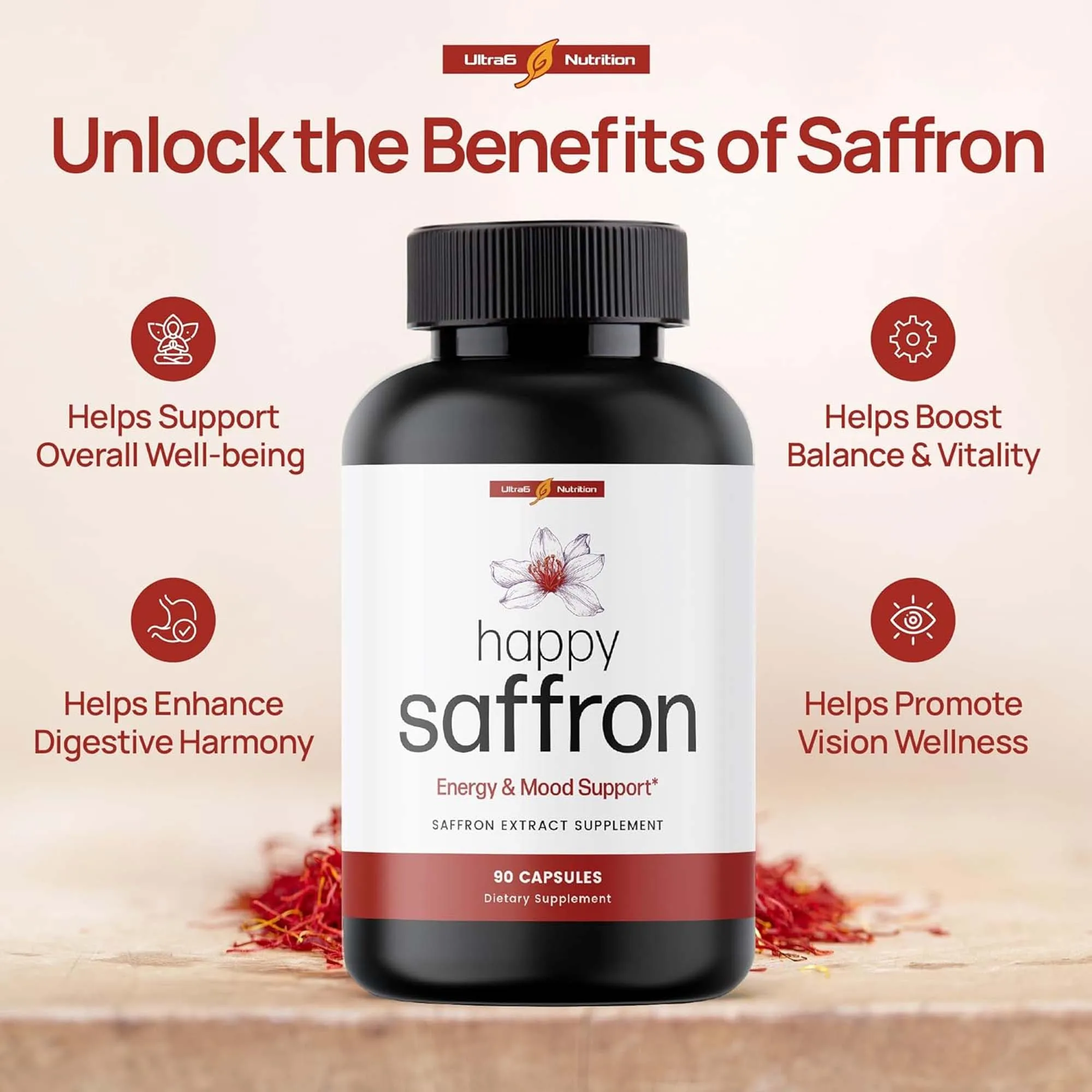Health And Wellness Promotion - Safran Ekstresi Kapsülleri, Antioksidan Günlük Sağlık