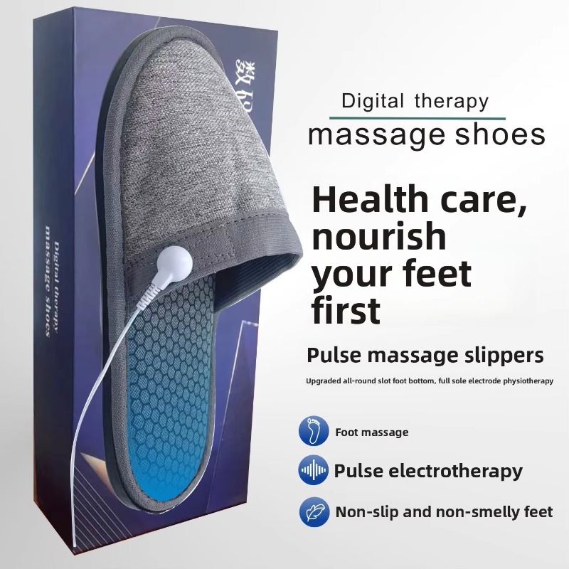 Ems Foot Massager - Akupresür Stimülasyonlu Elektrikli EMS Ayak Masaj