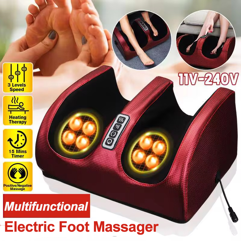 Reflexology Foot Roller - Kızılötesi Isıtma Elektrikli Ayak Masajı Shiatsu