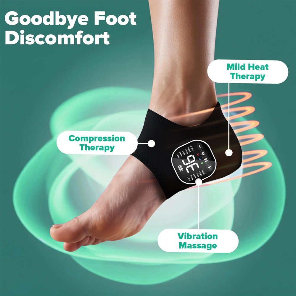 Ems Foot Massager - EMS Eklem Masaj Aleti Isıtmalı Diz