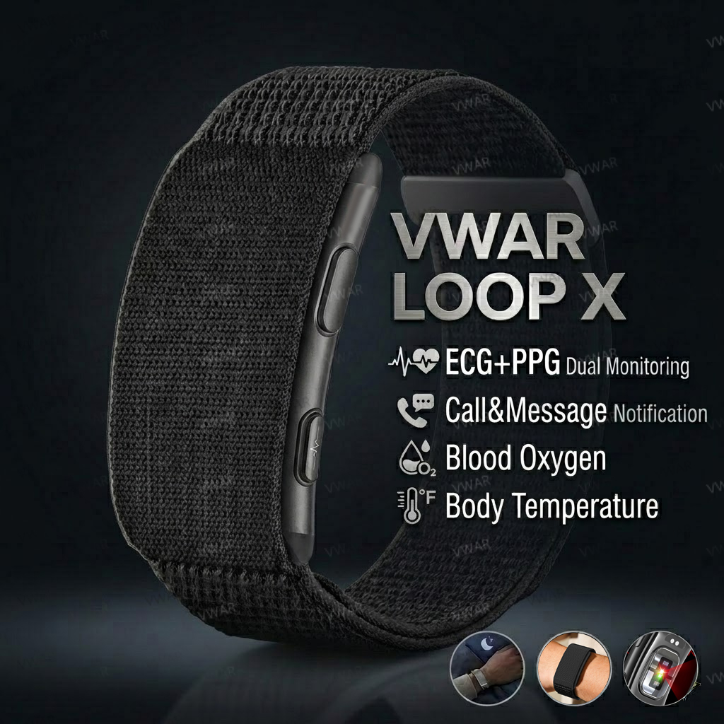 Xbody Health & Wellness Functional Integrative Medicine Office & Medical Spa - VWAR LOOP X EKG Akıllı Bilezik