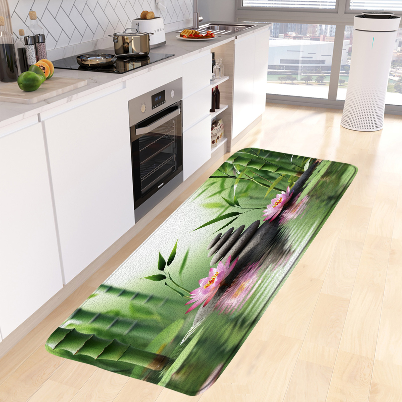 Zen yeşil bambu banyo paspas p - Bamboo Bath Mat incelemesi ve fiyatı