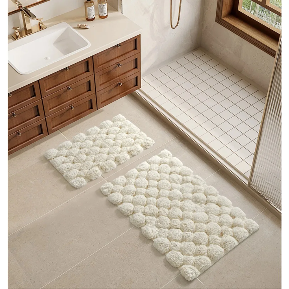Fildişi 2 Parça Pamuklu Banyo  - Bamboo Bath Mat incelemesi ve fiyatı