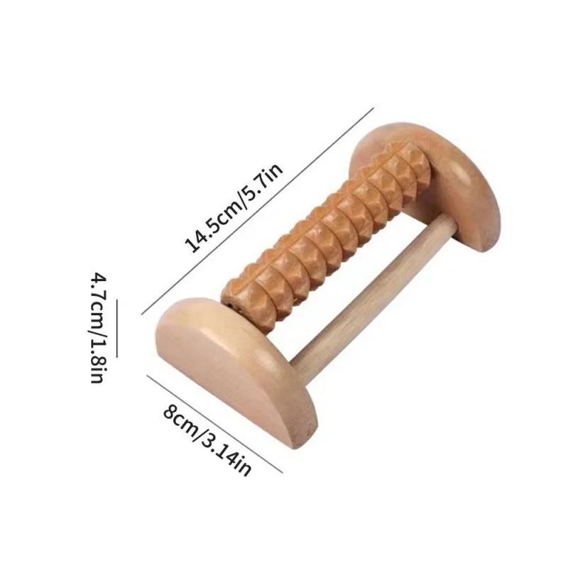 1 adet doğal ahşap ayak masaj  - Reflexology Foot Roller incelemesi ve fiyatı