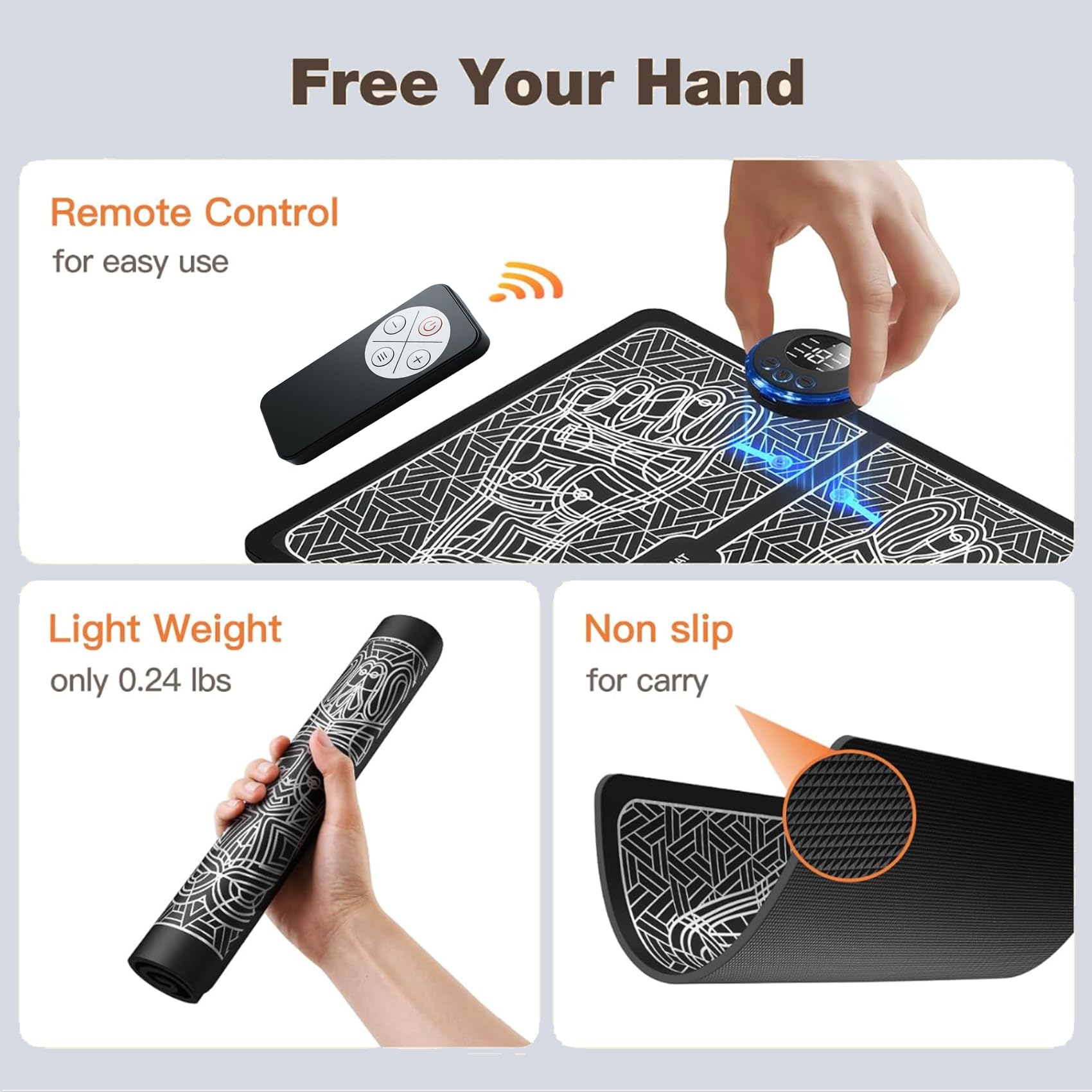 EMS Ayak Masaj Matı TENS & PMS - Ems Foot Massager incelemesi ve fiyatı