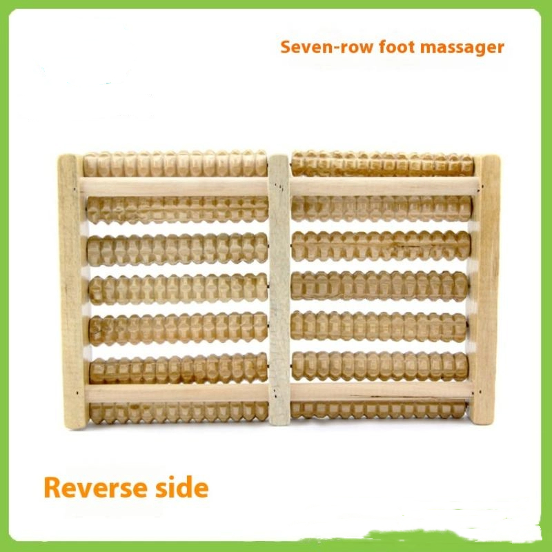1 adet ahşap ayak masajı rulos - Reflexology Foot Roller incelemesi ve fiyatı