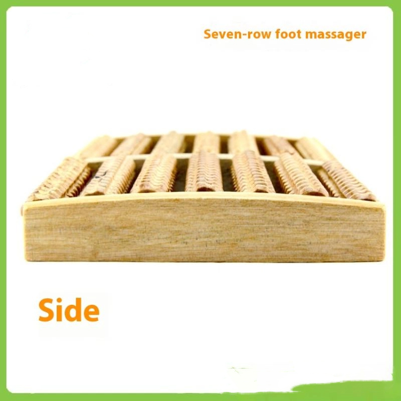 1 adet ahşap ayak masajı rulos - Reflexology Foot Roller incelemesi ve fiyatı