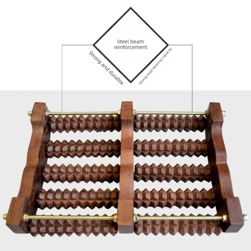Akupresür Düğümlü Ahşap Ayak M - Reflexology Foot Roller incelemesi ve fiyatı