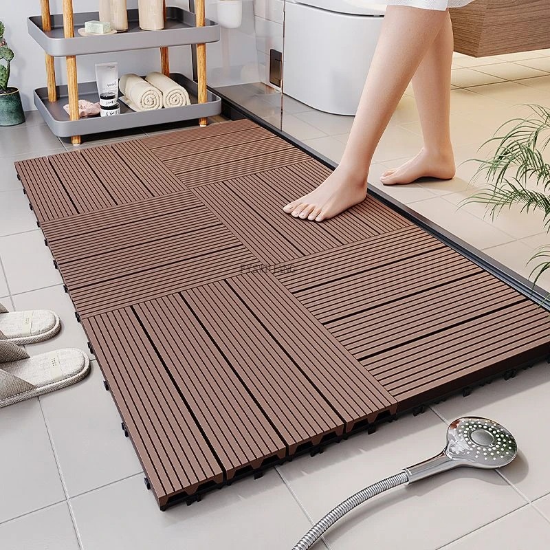 Simüle Edilmiş Ekolojik Ahşap  - Bamboo Bath Mat incelemesi ve fiyatı
