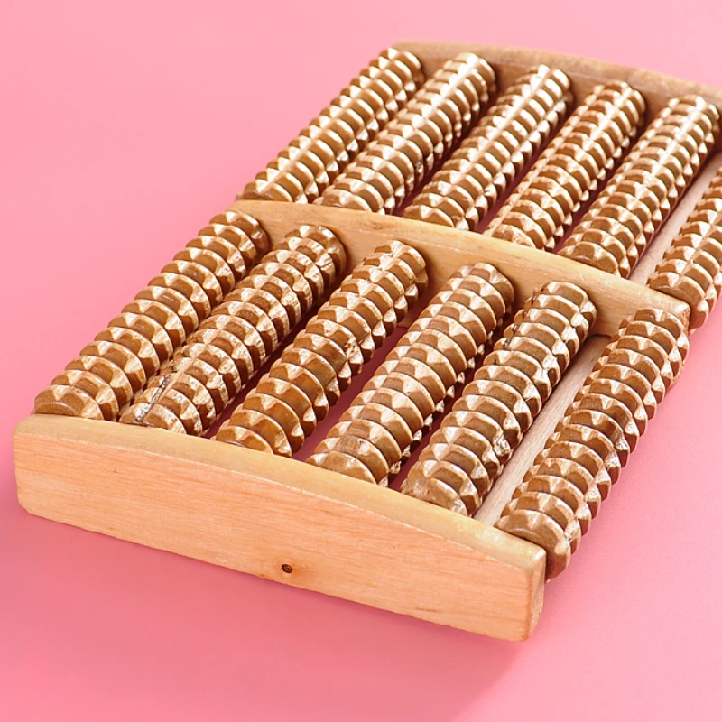 Ahşap 6 Sıralı Ayak Masajı Ağr - Reflexology Foot Roller incelemesi ve fiyatı