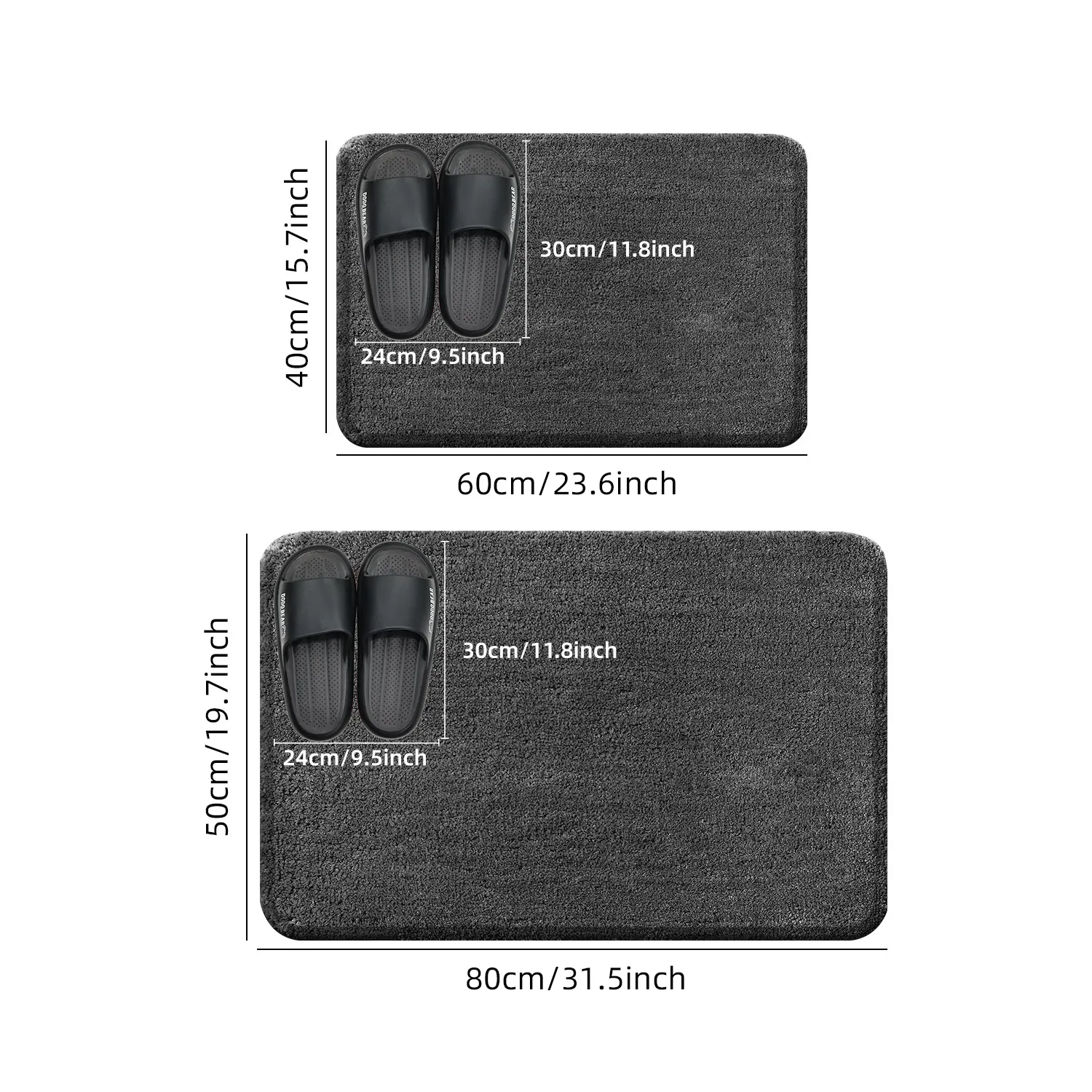 Yuvarlak ve kalınlaştırılmış b - Bamboo Bath Mat incelemesi ve fiyatı