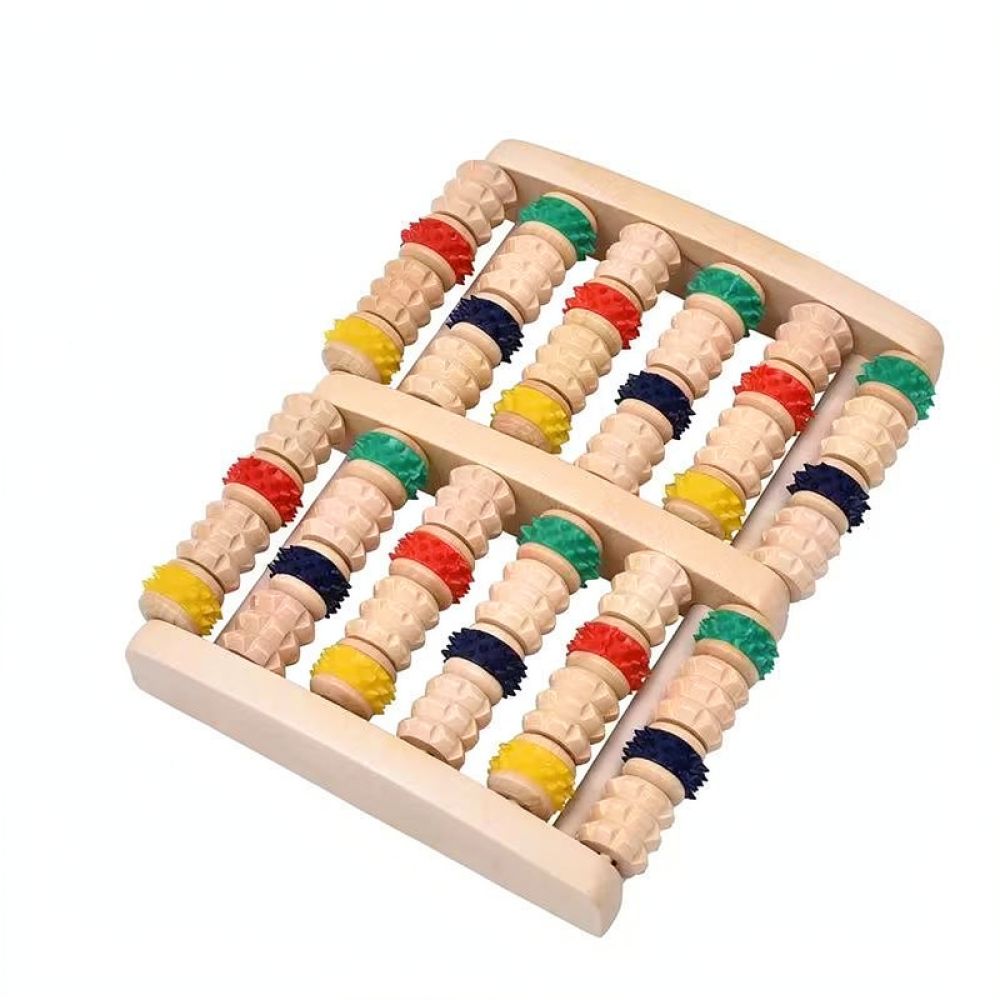 Ahşap Rulo Ayak Masaj Aleti, D - Reflexology Foot Roller incelemesi ve fiyatı