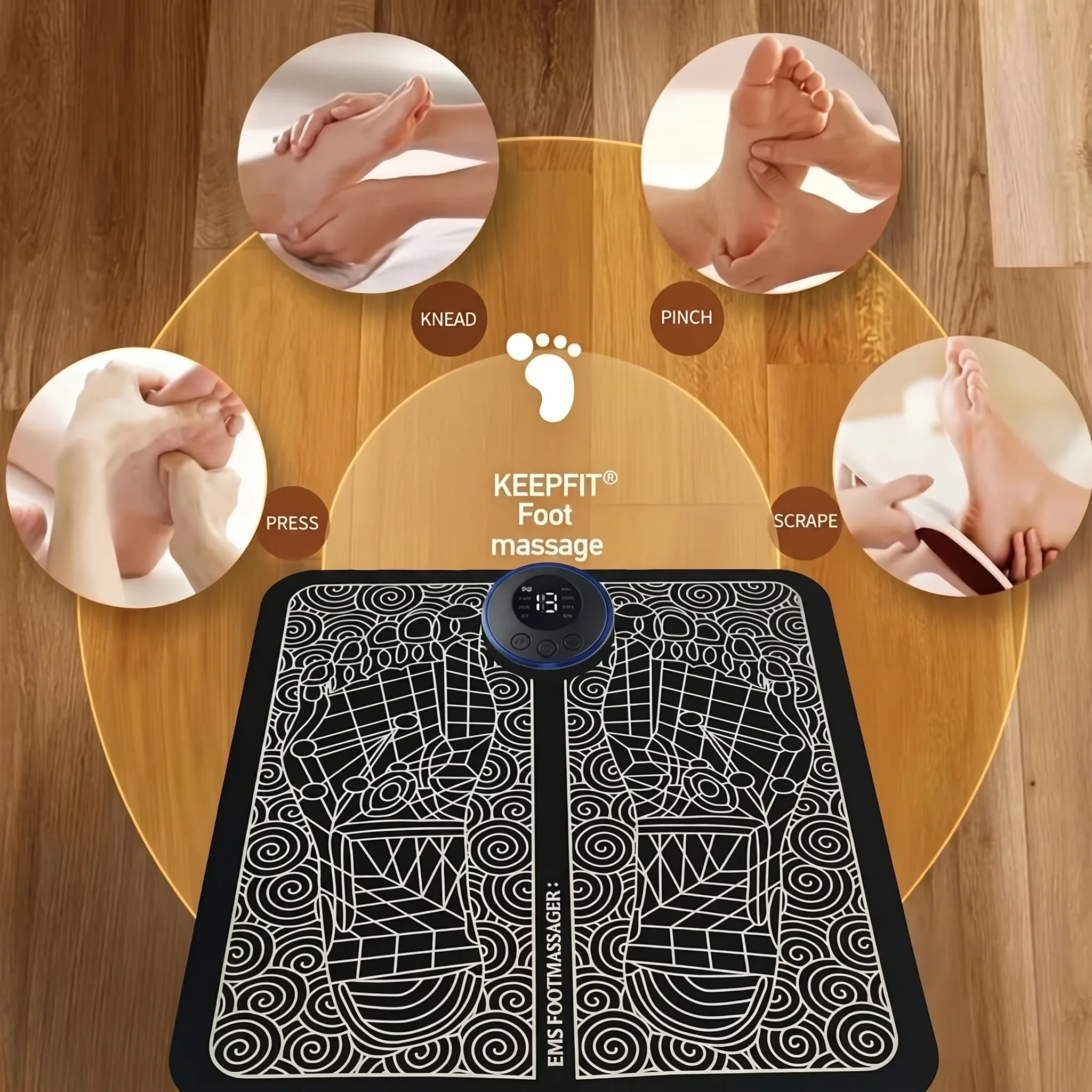 EMS Ayak Masaj Aleti Pedleri A - Ems Foot Massager incelemesi ve fiyatı